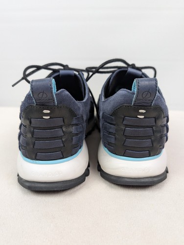 COLE HAAN Grand Explore Trail Hiking All Terrain Shoes Men's 10.5 M Blue Suede - Picture 3 of 8