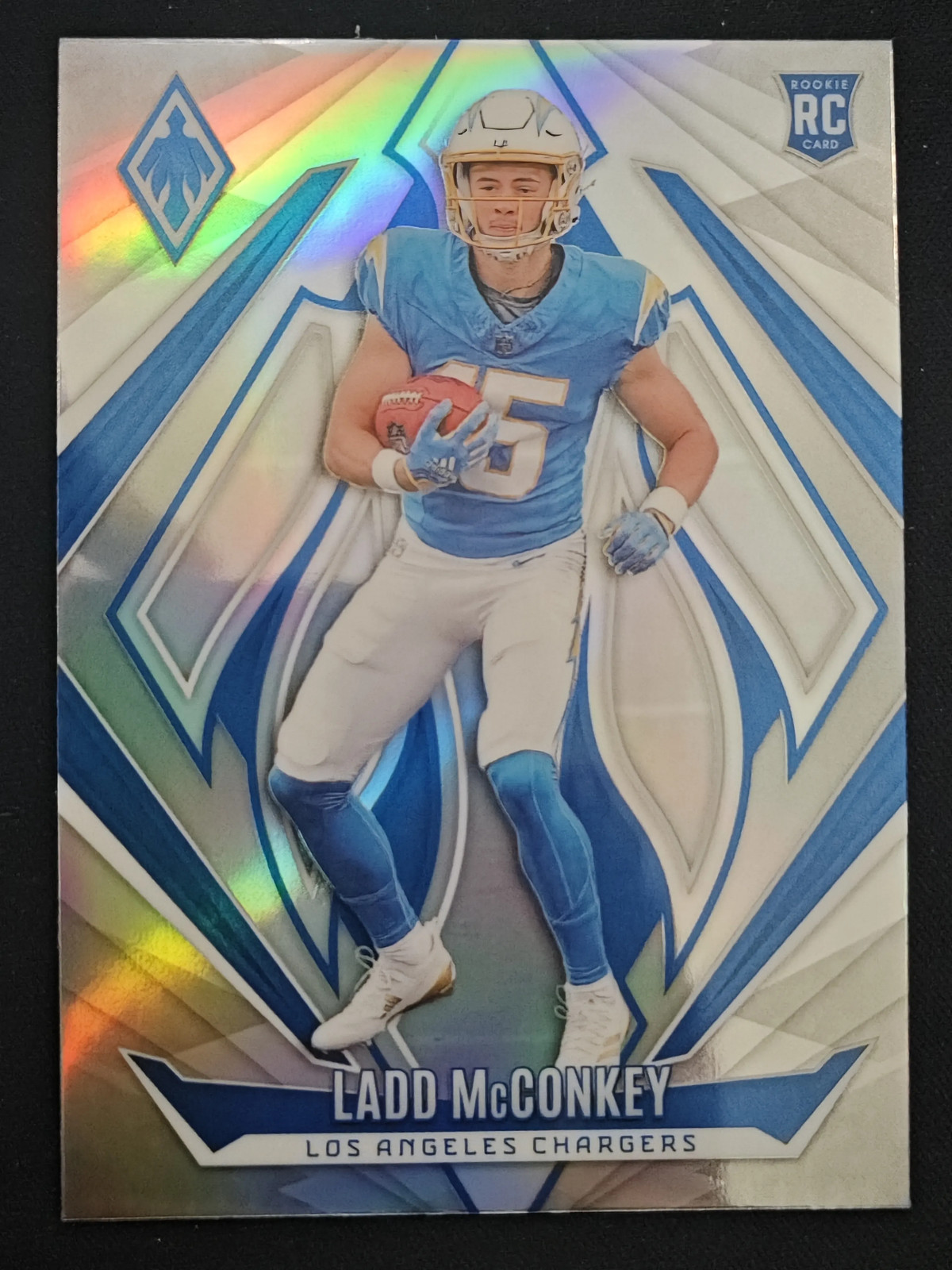 2024 Panini Phoenix Rookie Silver #216 Ladd McConkey Los Angeles Chargers -GL12