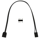 For  4PIN RGB to Standard ARGB 3-Pin 5V Adapter Connector RGB Cable 25cm J6B4