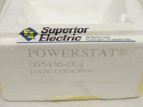 185681 New-No Box; Superior Electric 065436-001 Powerstat Transformer Accessory - Picture 2 of 5