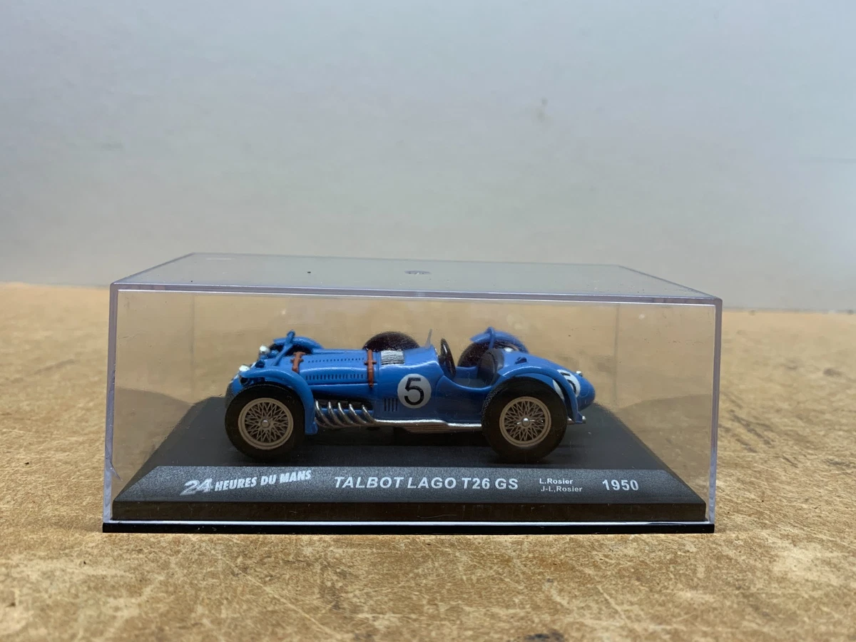 Miniature Talbot-Lago T150 Roadster 1939 - Chro56 - 1/43 - Bleue - Résine - Chromes