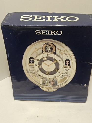 seiko melodies in motion musical wall clock