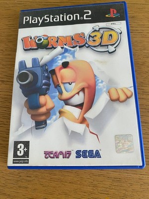 Worms 3D Sony PlayStation 2 Black Label