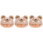  3 stücke Cartoon Bär Timer Kreative Timer Erinnerung Küche Gadget Versorgung