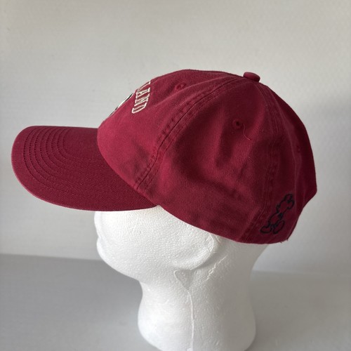 Disneyland Resort Hat Cap Burgundy One Size Strapback Mickey Castle - 25 - Picture 2 of 5
