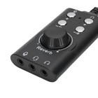 Zewnętrzny konwerter kart dźwiękowych USB Zewnętrzna karta dźwiękowa Plug And Play do laptopa