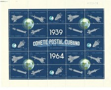 Cuba - Post 1964 Yvert 738/63 Sheet MNH Astro