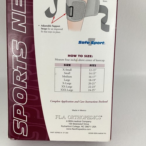 Soporte estabilizador de rodilla con bisagras envoltura de neopreno deportivo talla XL negro - Imagen 5 de 7