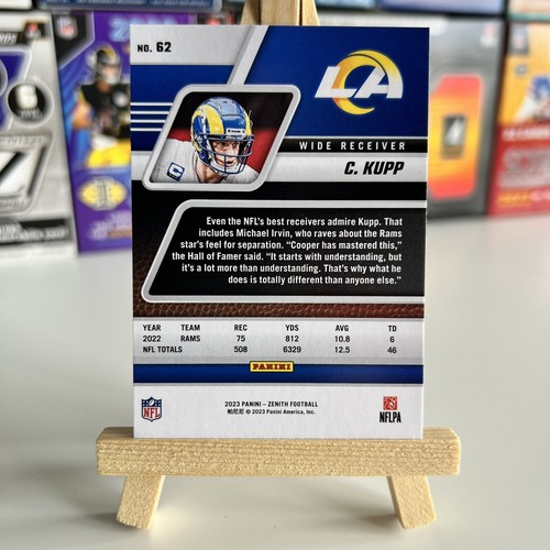 Cooper Kupp 2023 Panini Zenith #62 Los Angeles Rams - Bild 2 von 2