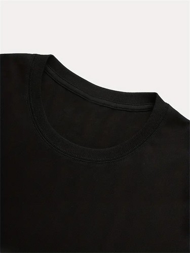Crew Neck T-Shirt, Women Graphic T Shirts, Casual Short Sleeve T-Shirt - Picture 3 of 13