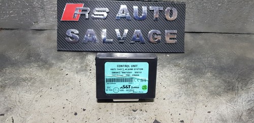 2010 CHEVROLET SPARK LT 5DR ANTI THEFT ALARM SYSTEM CONTROL MODULE 96879501 - Afbeelding 1 van 4