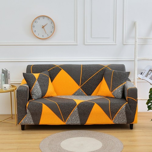 Elastic Sofa Covers Stretch Sectional Corner Couch Cover Universal Slipcovers - Picture 20 of 28