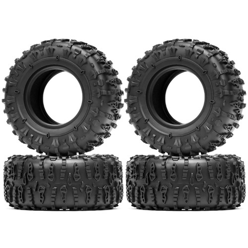 Rubber 2.6 135x60mm Tires Wheel Tyres For RC1/10 1/7 1/8Axial TRAXXAS SCX10 Yeti - Picture 3 of 10