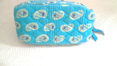 Funda de viaje Vera Bradley edredón cachemira Sml Cos 8""x4"" cremalleras 1 IPoct 1 OPoct Dbl HDL - Imagen 5 de 7