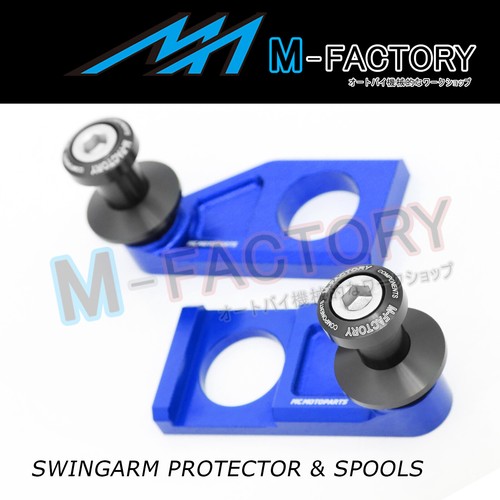 Billet Swingarm Crash Protectors For Yamaha YZF R1 1999-2003 03 02 01 00 99 - Picture 2 of 10