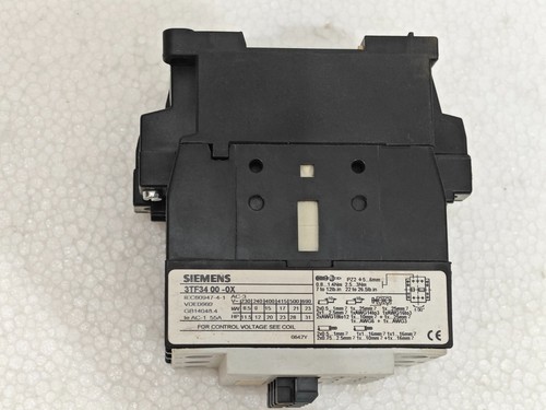 SIEMENS 3TF34 CONTACTOR AC 3TF3400-0X NUEVO - Imagen 5 de 9