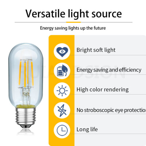 Ruiandsion E27 LED Bulb Refrigerator Light Garden Light 5V Warm White 2700K - Picture 3 of 13