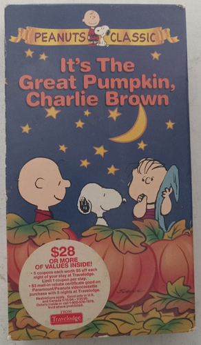 Peanuts Classic It's The Great Pumpkin, Charlie Brown 1966 Paramount Preowned