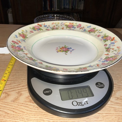 Debutante plate By Salem China Co. 23 Karat Gold Made In The *USA - Picture 14 of 16