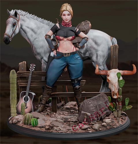 Ruby Colt 3D Printing Figure Unpainted Model Sculpture GK Blank Kit New In Stock - Picture 11 of 13
