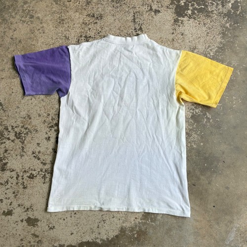 Vintage LA Lakers True Fan Sportswear Shirt Men Medium Cotton 90s Single Stitch - Bild 2 von 15