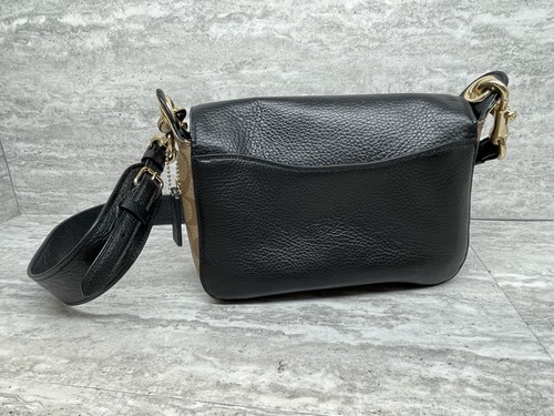 Coach Handtasche schwarz Signatur Jes Messenger Crossbody Kiesel Leder F80614 - Bild 15 von 21