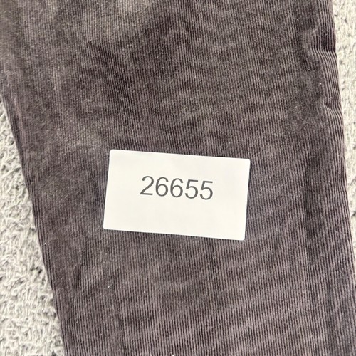 J Crew Chino Pants Mens 35x32 Gray Cotton Urban Slim Fit Corduroy - Picture 10 of 10
