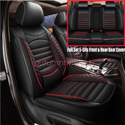 For 2016 2017-2024 Honda HR-V HRV Car 5-Seat Cover Leather Cushion Full Set USA