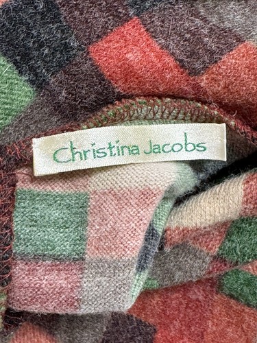 Vintage Mod Wool Dress Fall Colors Perfect For Layering Small Academia Mini - Picture 9 of 9