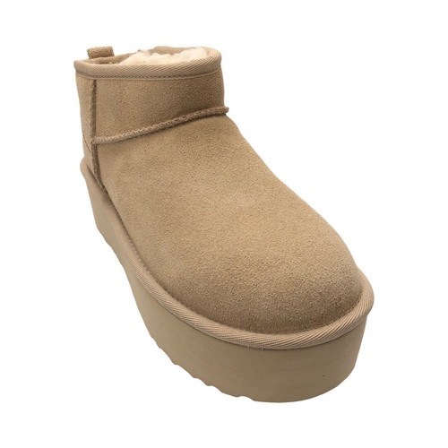 UGG Damen Classic Ultra Mini Plateau Driftwood Stiefel 1135092 - Bild 2 von 8