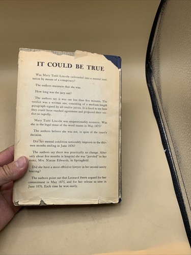 The Trial of Mary Todd Lincoln James Rhodes SIGNED 1959 First Edition - Picture 6 of 20