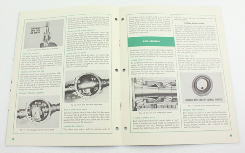 NOS 1969 CHRYSLER Master Technicians Service Conference Servicing 8 1/4" Axle - Picture 14 of 23