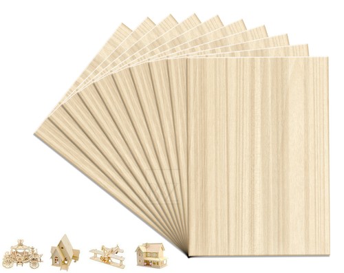 Ply Holzblätter perfekt zum Selbermachen, Pyrographie & Laserschneiden Wohnkultur - Bild 21 von 22