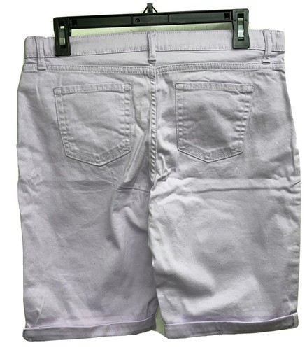 The Children’s Place Girls Juniors Sz 16 Lilac Haze Shorts Front Zipper BN - Picture 5 of 12