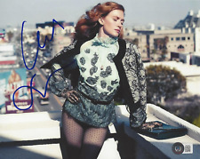 MIREILLE ENOS SIGNED 'LUCKY HANK' 8x10 PHOTO AMC TV SHOW ACTRESS BECKET BAS COA MIREILLE ENOS SIGNED 'LUCKY HANK' 8x10 PHOTO AMC TV SHOW ACTRESS BECKET BAS COA