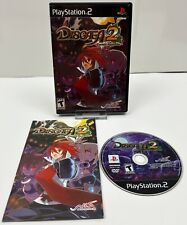 Disgaea 2: Cursed Memories (Sony PlayStation 2, 2006) CIB *Excellent*