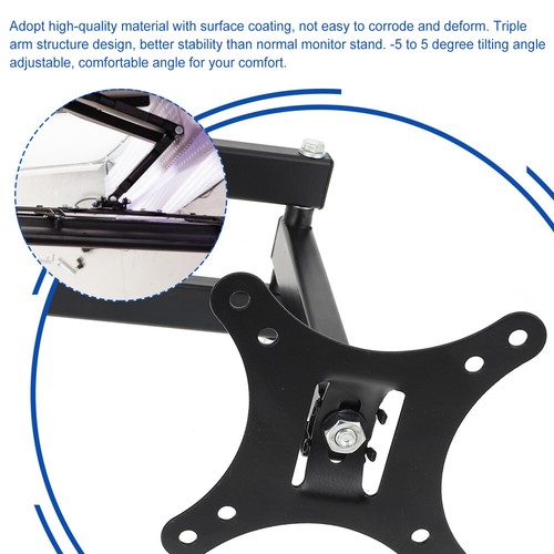 Mount Adapter Brackets Tv Mount TV Brackets Swivel Tilt TV Bracket LCD TV Holder - Afbeelding 10 van 12
