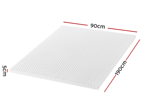 Giselle Memory Foam Topper Mattress Toppers Cool Gel Bamboo Cover 7-zone Pad Mat - Picture 63 of 74