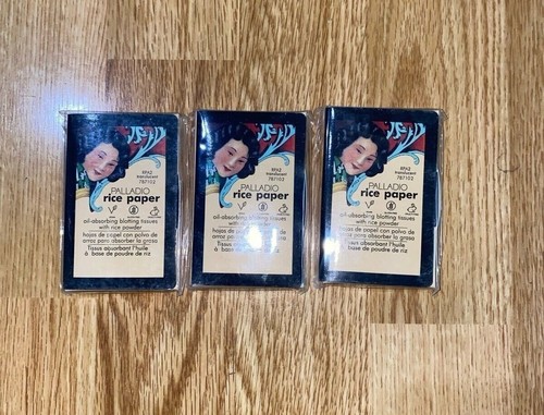 Palladio Rice Paper Facial Tissues for Oily Skin, Face Blotting Sheets Made from - Picture 5 of 5