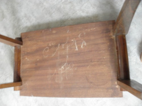 ANTIQUE OLD COFFEE TABLE wood art deco vintage sofa table wooden Century - Picture 9 of 9