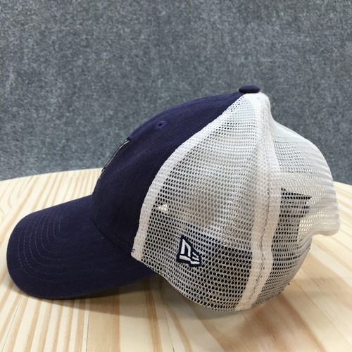 Milwaukee Brewers New Era Trucker Hat Mens Blue OS Curved Brim Embroidered Logo - Picture 4 of 11