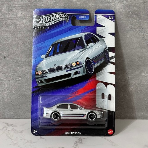 Hot Wheels Silver Series BMW Set - M1, M2, M3, M4, M5 - Picture 5 of 7