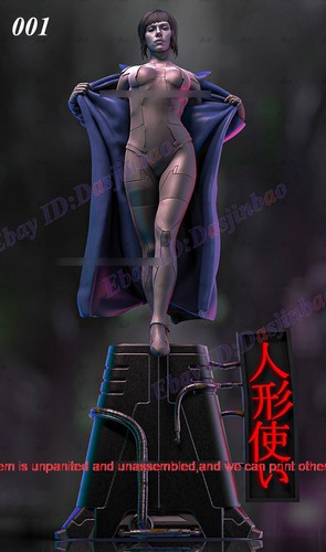 Major Motoko 1/12 001 Ver 3D Print Model Kit Unpainted Unassembled 16cm GK - Imagen 5 de 5