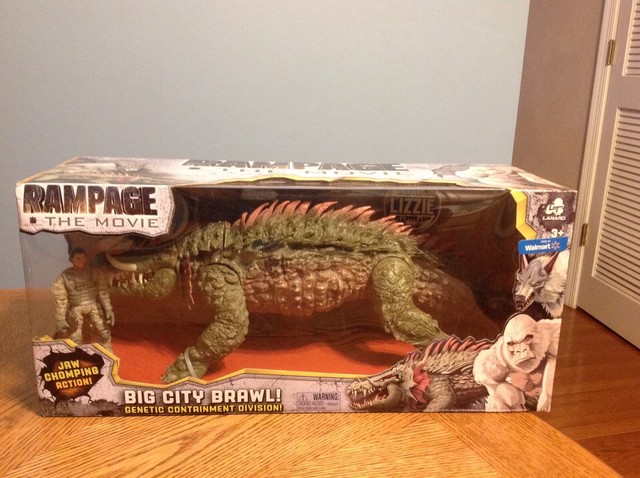 Rampage The Movie Big City Brawl Lizzie Set Lizzie Is Ready For Action With Jaw