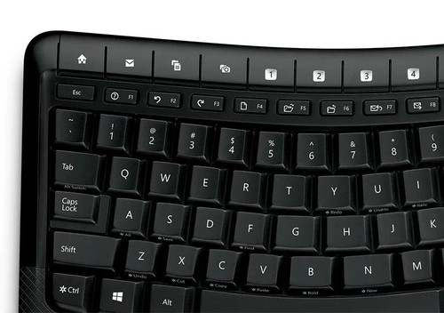 Keycap Replacement Kit Microsoft Wireless Comfort 5000 5050 1394 1728 Ships Free - Picture 3 of 7