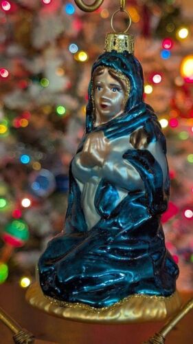 Kurt Adler Polonaise Collection Nativity Set Of 9 Blown Glass Ornaments RARE - Picture 19 of 20