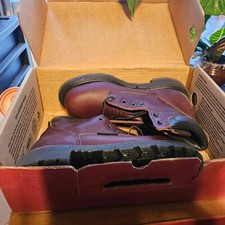 Red Wing Work Boots 6.5 D steel toe, electrical hazard proof new in box