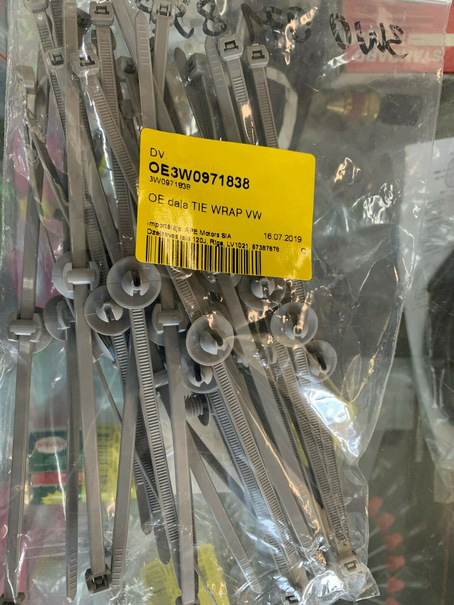 GENUINE AUDI / VW Clips 25pcs 3D0 971 838 N,,,3W0 971 838 | eBay