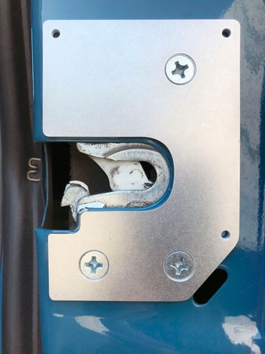 Dodge Ram Van (B) 85-96 FRONT PASSENGER door latch repair & reinforcement plate - Bild 2 von 8