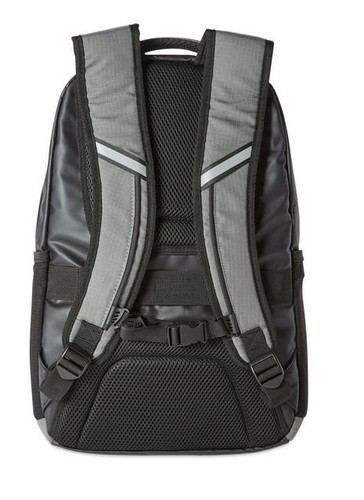 Swiss Tech Canton Rucksack 19,5" x 12,5" schwarz/grau - Bild 3 von 3